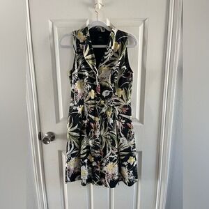 Cue tropical floral dress